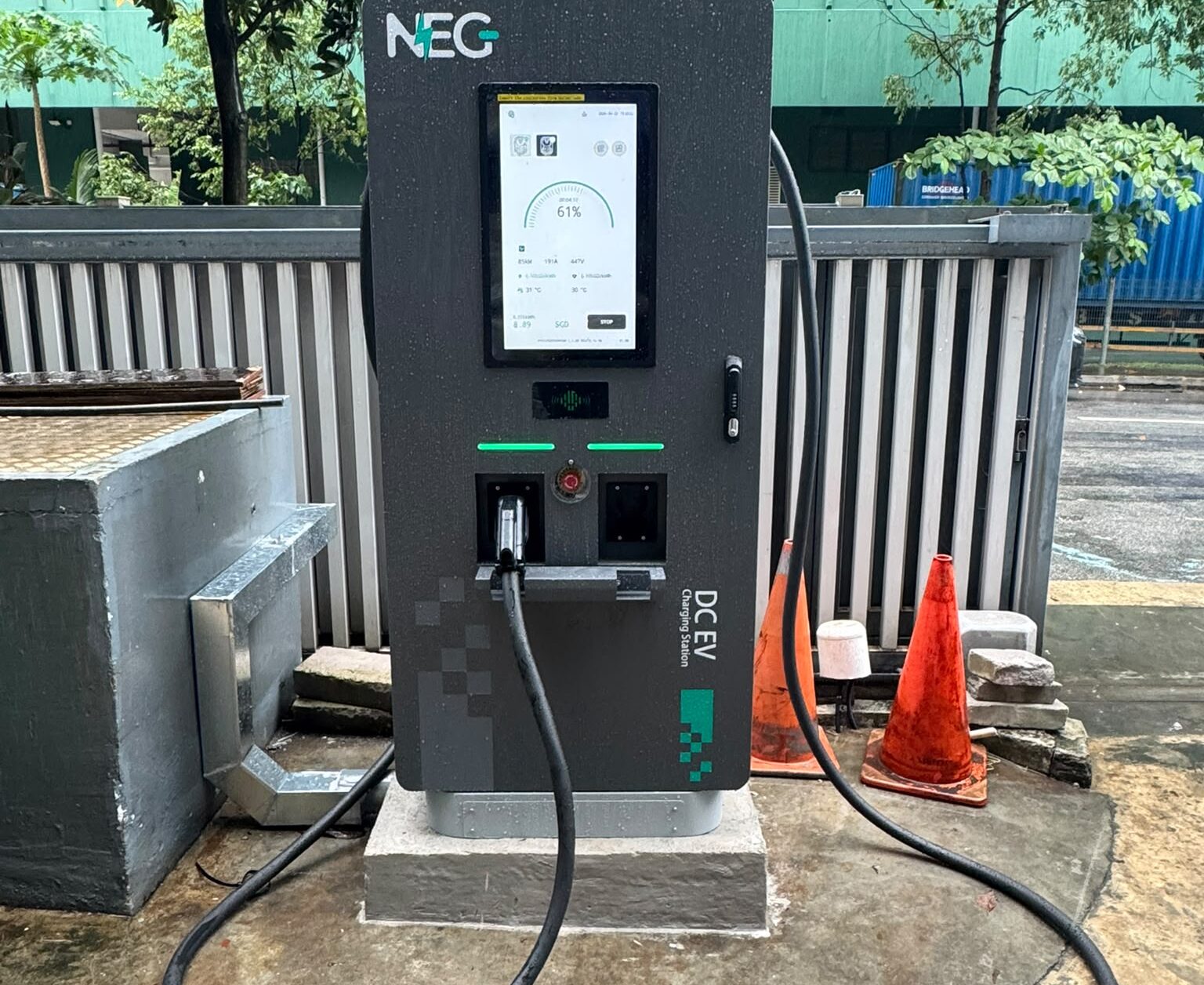 NEG DC EV Charger Installation
